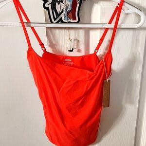 Skims poppy red Cami NEVER WORN WITH TAGS